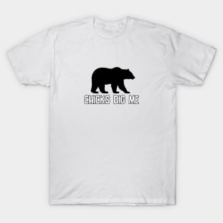 Chicks Dig Bears T-Shirt